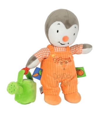  tchoupi soft toy orange green penguin 